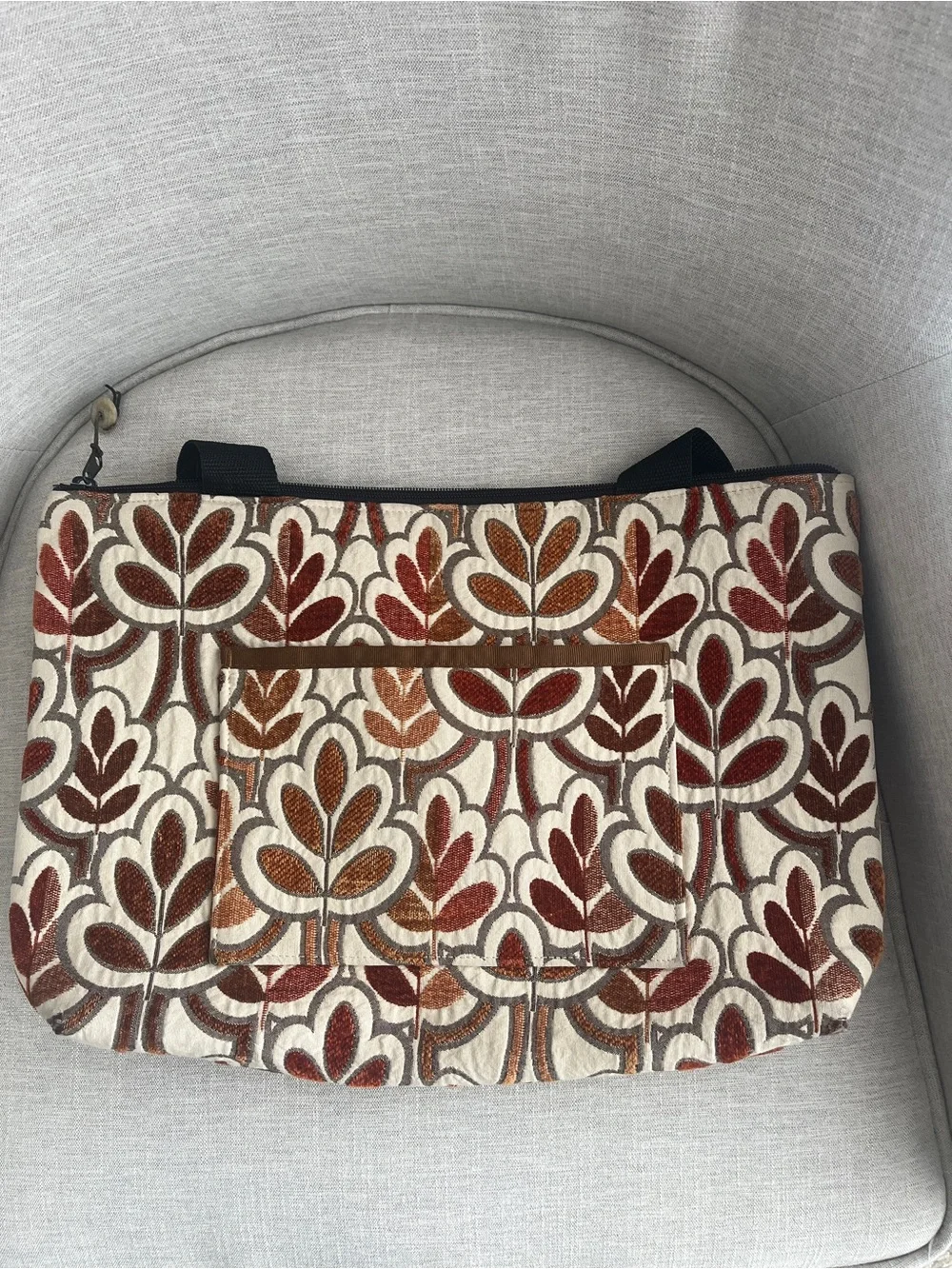 Sally Spicer San Francisco Retro Floral Upholstery Tote